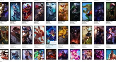 ELOSTAR: 133 CAMPEÕES - 87 SKINS - 06 PAGINAS DE RUNAS