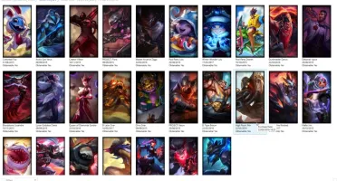 ELOSTAR: 133 CAMPEÕES - 87 SKINS - 06 PAGINAS DE RUNAS