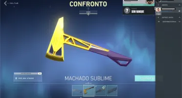 Conta Valorant 514 reais investidos (butterfly, sublime,etc)