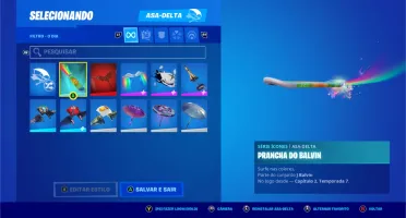 Conta Fortnite várias skins