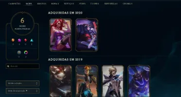 Conta Platina 2 Season 9 MMR alto