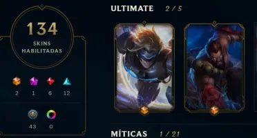 Conta LOL PAX SIVIR, PAX NEOSIVIR, PAX JAX - 134 skins!