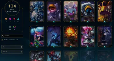 Conta LOL PAX SIVIR, PAX NEOSIVIR, PAX JAX - 134 skins!