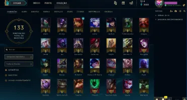 Conta lol Ouro 3 s8