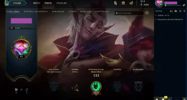 Conta lol Ouro 3 s8