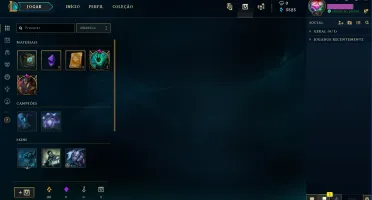 Conta lol Ouro 3 s8