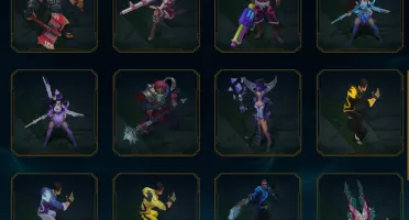 Diamond 3, 131 skins, todos os campeões
