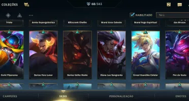 WILD RIFT 69 SKINS; PASSE ON; PASSO TODOS OS DADOS