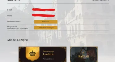 Conta Lendária BDO Striker 62, 553GS Full Boss TET