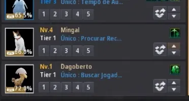 Conta Lendária BDO Striker 62, 553GS Full Boss TET