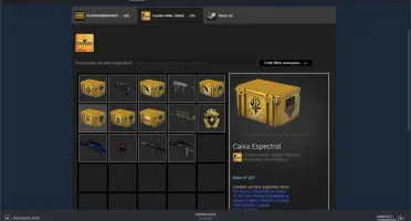 CONTA SMURF COM PRIME - 530 HORAS - VÁRIOS JOGOS CAROS