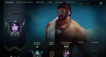 Conta do lol Platina com todos campeões