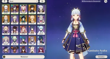 AYAKA, ZHONGLI, VENTI - AR 54