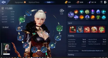 Conta mir4 mago lvl 85 113k power SA82