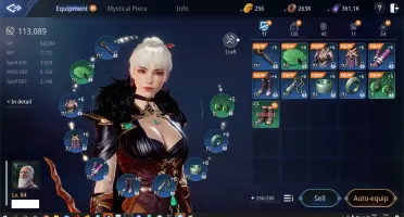Conta mir4 mago lvl 85 113k power SA82