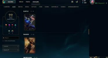 Conta Level 55 Gold V