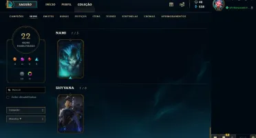 Conta Level 55 Gold V