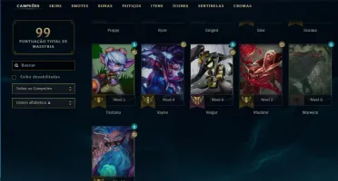 CONTA LEAGUE OF LEGENDS PLATINA 3 (LOL)