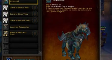 CONTA WOW TOP COM SKIN DRUIDA GUARDIÃO
