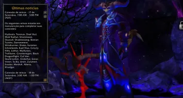 CONTA WOW TOP COM SKIN DRUIDA GUARDIÃO