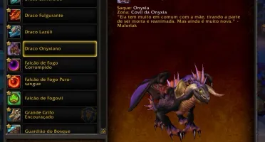 CONTA WOW TOP COM SKIN DRUIDA GUARDIÃO