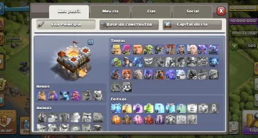 Conta Clash of Clans CV11 Full – Maximizada – Pronta para Jo