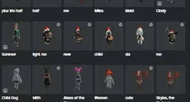 Conta com +700 robux, várias skins, passes e jogos upados