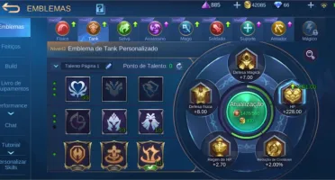 Conta Mobile legends mediana nv.30 baratin