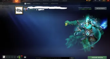 Conta Dota 2 4437 Mmr (Arcanas/Personas) PRA VENDER HJ ARCS