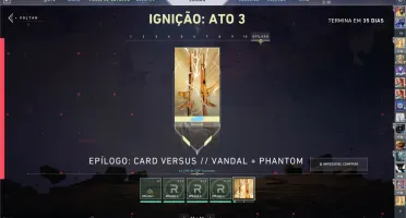 CONTA COM VÁRIAS SKINS