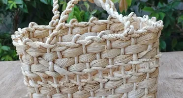 Sacolinha de Palha para Lembrancinhas - Tamanhos