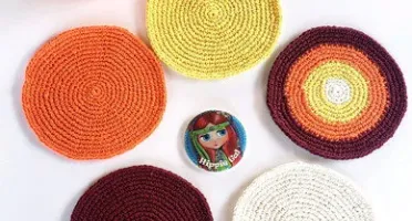 Porta Copos em Crochê