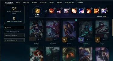 Conta smurf diamante 4