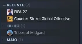 Conta Steam (Fifa 22, Counter Strike Prime, Fall Guys)