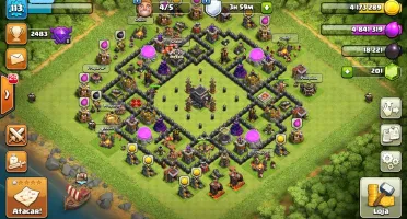 Conta Clash of Clans cv9