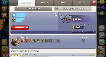 Conta Clash of Clans cv9