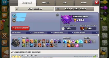 Conta Clash of Clans cv9
