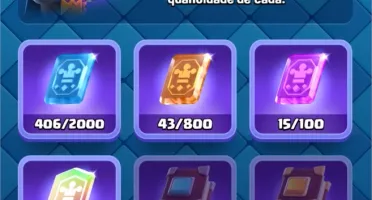 Conta no Clash Royale, 4k+ de troféus quase liga lendária