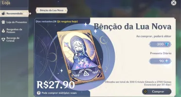 Conta maravilhosa Benção COM QIQI e KLee ambos C1
