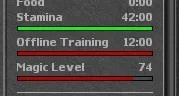 Conta em Honera NON PVP TIBIA