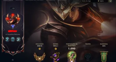 Conta Com +500 Skins E Ahri Termal Gatcha