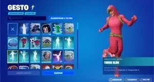 conta fortnite com muitas skins