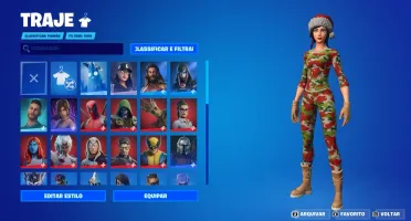 conta fortnite com muitas skins