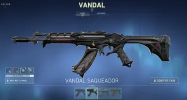Conta de Valorant level 139 com varias skins.