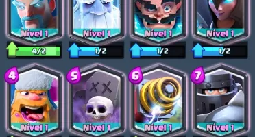 Conta Clash Royale 4000 trofeus deck de lava nv3