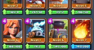 Conta Clash Royale 4000 trofeus deck de lava nv3