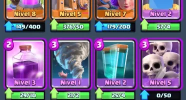 Conta Clash Royale 4000 trofeus deck de lava nv3