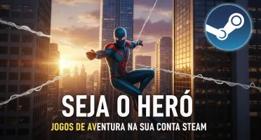 Pack de Jogos para PC Steam – Ação, RPG e Mundo Aberto