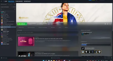 Conta Steam Fifa 23 + Hogwarts Legacy + Wallpaper Engine