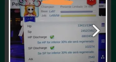 Vendo monk lev 97 job 55/58 mult job ferreiro 2 cartas mino